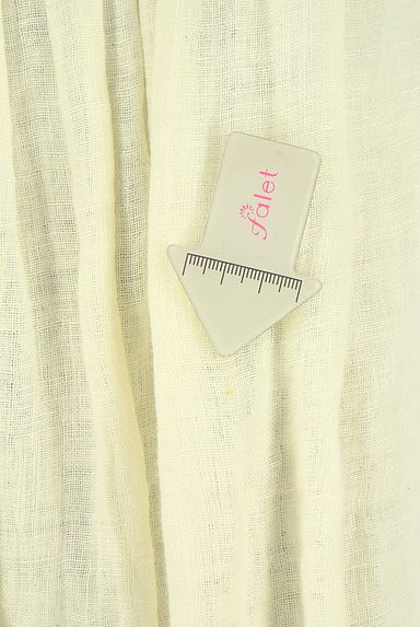 クリックで大画像表示 49av.Junko Shimada(49アヴェニュージュンコシマダ)の古着「ピンタックフレアリネンカットソー(カットソー・プルオーバー)」大画像5へ