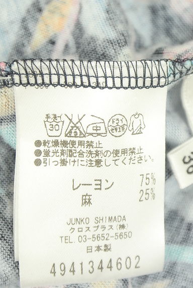 49av.Junko Shimada（49アヴェニュージュンコシマダ）の古着「エスニック柄ストレッチ膝丈ワンピース（ワンピース・チュニック）」大画像５へ
