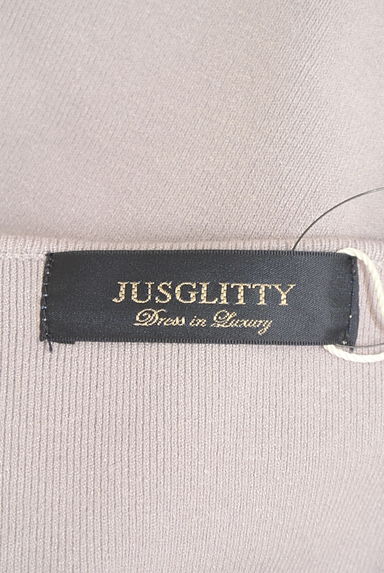 クリックで大画像表示 JUSGLITTY(ジャスグリッティー)の古着「Vネックハイゲージニット(ニット)」大画像6へ