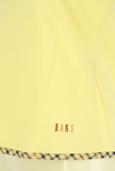 DAKS（ダックス）の古着「チェックパイピングTシャツ（Ｔシャツ）」大画像４へ