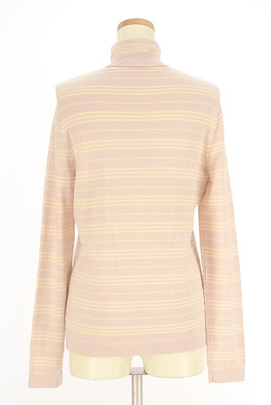BURBERRY（バーバリー）の古着「マルチボーダーラメタートルニット（ニット）」大画像２へ