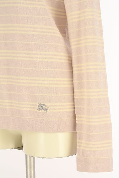 BURBERRY（バーバリー）の古着「マルチボーダーラメタートルニット（ニット）」大画像４へ