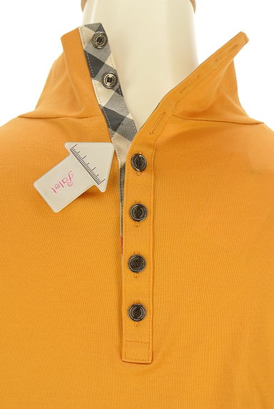 BURBERRY（バーバリー）の古着「バックボタンハイネックカットソー（カットソー・プルオーバー）」大画像５へ