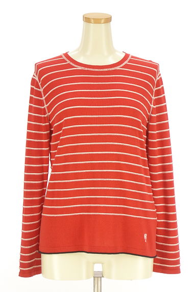 DAKS（ダックス）の古着「コットンシルクボーダーニット（ニット）」大画像１へ