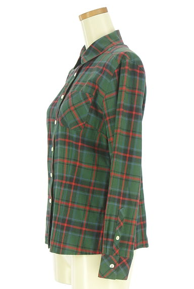 DAKS（ダックス）の古着「カシミヤ混チェックシャツ（カジュアルシャツ）」大画像３へ