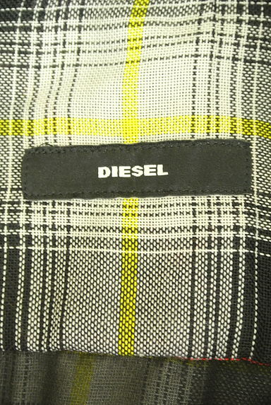 DIESEL（ディーゼル）の古着「ラインストーン付きロングフリルブラウス（ブラウス）」大画像６へ
