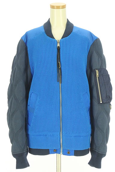 DIESEL（ディーゼル）の古着「異素材切替ジップブルゾン（ブルゾン・スタジャン）」大画像１へ