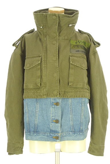 DIESEL（ディーゼル）の古着「ライナー付き上下切替ジャケット（ブルゾン・スタジャン）」大画像１へ