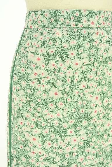 FRAY I.D（フレイアイディー）の古着「花柄シフォンペンシルスカート（ロングスカート・マキシスカート）」大画像４へ