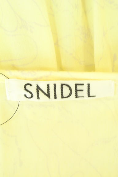 Snidel（スナイデル）の古着「ボリューム袖花柄ロングワンピース（ワンピース・チュニック）」大画像６へ