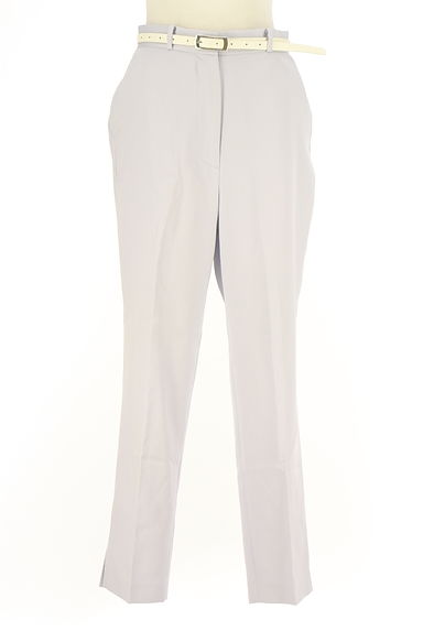 MERCURYDUO（マーキュリーデュオ）の古着「ベルト付きセンタープレステーパードパンツ（パンツ）」大画像１へ
