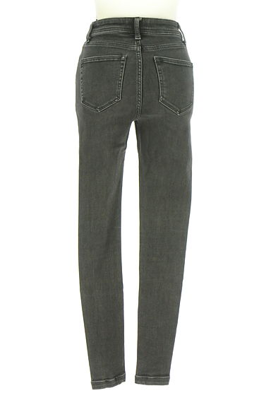 EMODA（エモダ）の古着「ストレッチスキニーブラックデニム（デニムパンツ）」大画像２へ