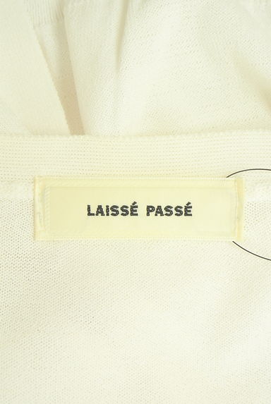 LAISSE PASSE（レッセパッセ）の古着「薄手ニットカーディガン（カーディガン・ボレロ）」大画像６へ