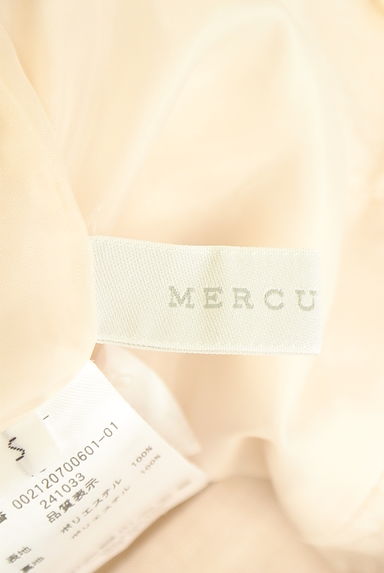 MERCURYDUO（マーキュリーデュオ）の古着「ハイウエストワイドフレアパンツ（パンツ）」大画像６へ