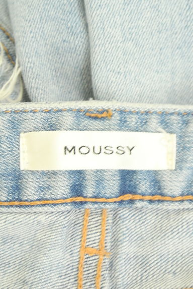 MOUSSY（マウジー）の古着「ダメージ加工ローライズテーパードデニム（デニムパンツ）」大画像６へ