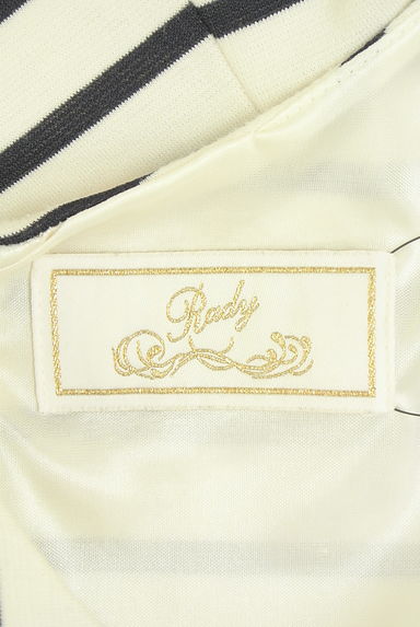 Rady（レディ）の古着「ビジュー付きボーダーミニワンピース（ワンピース・チュニック）」大画像６へ