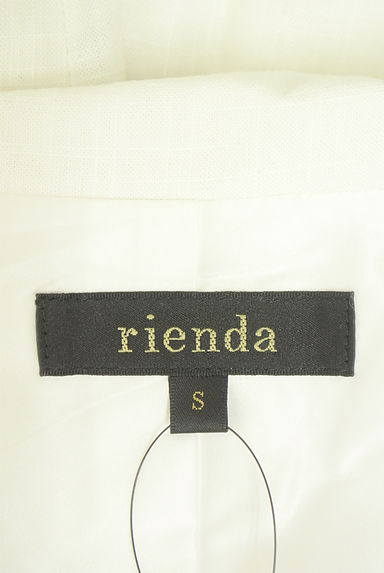 rienda（リエンダ）の古着「リネン混チェスターコート（コート）」大画像６へ