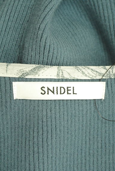 Snidel（スナイデル）の古着「プリーツシフォン襟マーメイドニットワンピ（ワンピース・チュニック）」大画像６へ