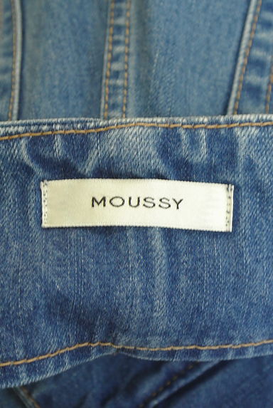 MOUSSY（マウジー）の古着「ベルト付きハイウエストワイドデニム（デニムパンツ）」大画像６へ