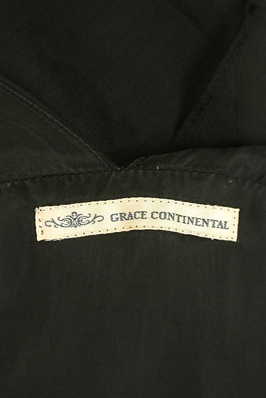GRACE CONTINENTAL（グレースコンチネンタル）の古着「楊柳シフォン膝下フレアワンピース（キャミワンピース）」大画像６へ