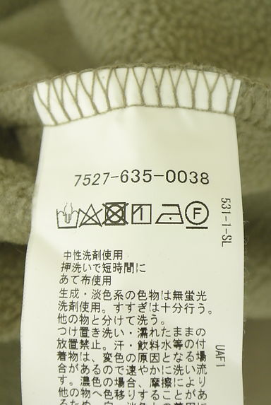 クリックで大画像表示 coen(コーエン)の古着「裏起毛ジップアップスウェットブルゾン(スウェット・パーカー)」大画像5へ