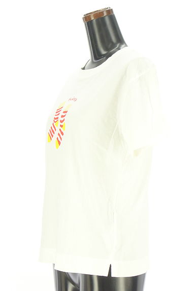 クリックで大画像表示 NATURAL LAUNDRY(ナチュラルランドリー)の古着「半そでプリントTシャツ(Tシャツ)」大画像3へ