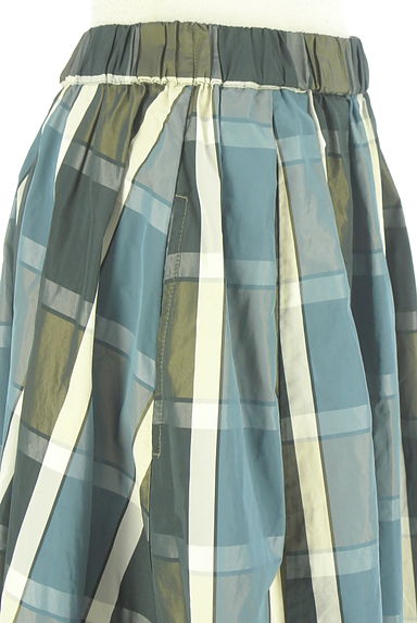 クリックで大画像表示 URBAN RESEARCH(アーバンリサーチ)の古着「ITEMS URBAN RESEARCH チェック柄ロングスカート(ロングスカート・マキシスカート)」大画像4へ
