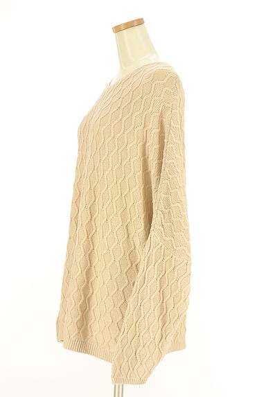 antiqua（アンティカ）の古着「patterntorso アラン編みニットトップス（ニット）」大画像３へ