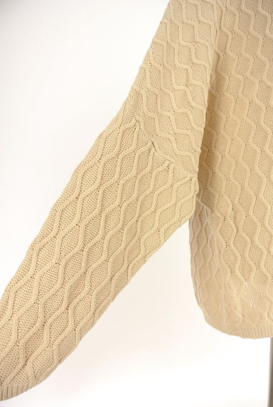 antiqua（アンティカ）の古着「patterntorso アラン編みニットトップス（ニット）」大画像４へ