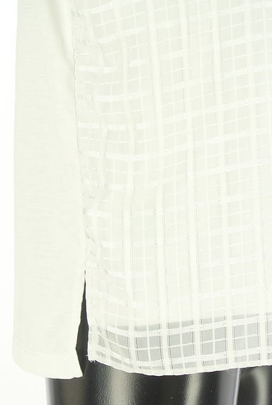 クリックで大画像表示 LAUTREAMONT(ロートレアモン)の古着「チェックシフォンシアープルオーバー(カットソー・プルオーバー)」大画像4へ