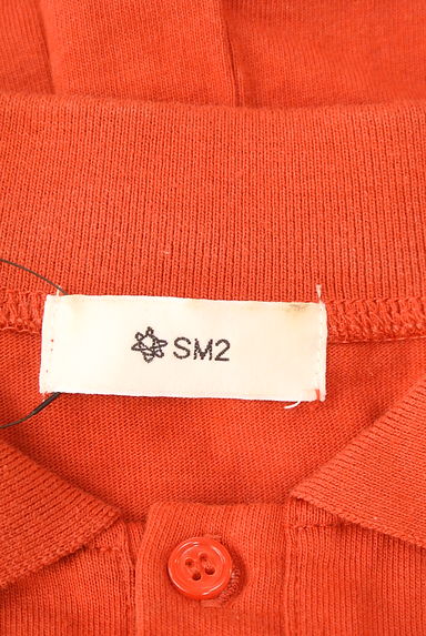 クリックで大画像表示 Samansa Mos2(サマンサモスモス)の古着「ロゴ刺繍入り半そでポロシャツ(ポロシャツ)」大画像6へ