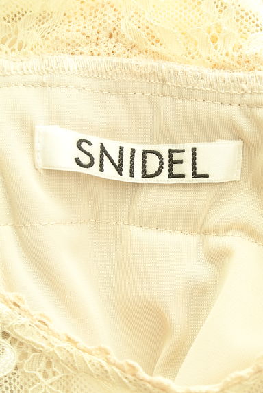 クリックで大画像表示 Snidel(スナイデル)の古着「レース切替ワンピース(ワンピース・チュニック)」大画像6へ