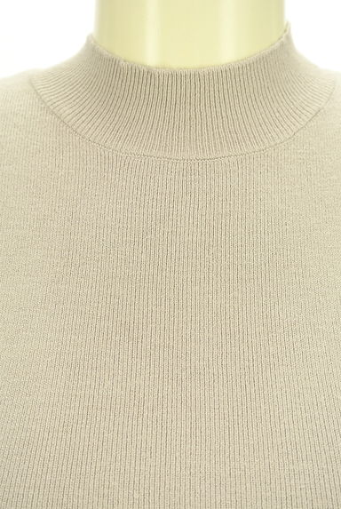 クリックで大画像表示 MERCURYDUO(マーキュリーデュオ)の古着「ノースリフリルニットトップス(ニット)」大画像4へ