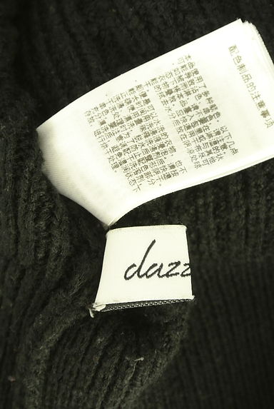 クリックで大画像表示 dazzlin(ダズリン)の古着「襟付きケーブル編みニットトップス(ニット)」大画像6へ