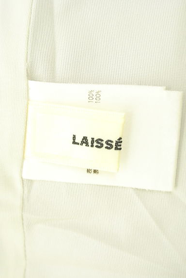 クリックで大画像表示 LAISSE PASSE(レッセパッセ)の古着「フレンチスリーブシフォンカットソー(ブラウス)」大画像6へ