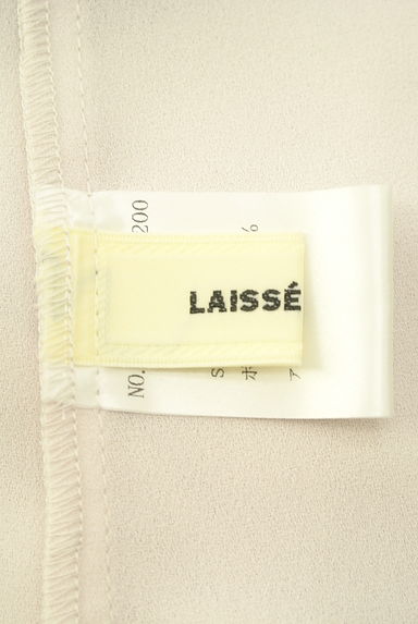 クリックで大画像表示 LAISSE PASSE(レッセパッセ)の古着「花柄刺繍シフォンカットソー(ブラウス)」大画像6へ