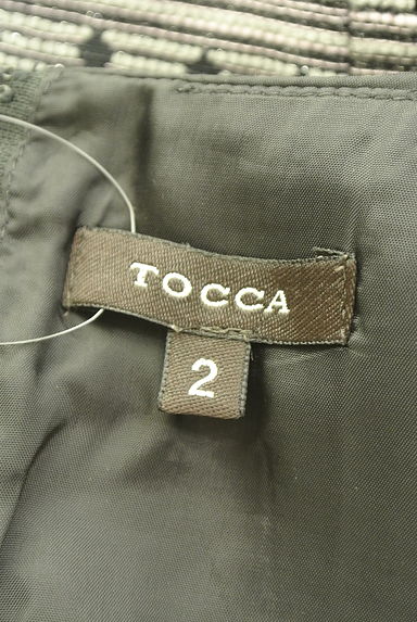 クリックで大画像表示 TOCCA(トッカ)の古着「膝丈フレアワンピース(ワンピース・チュニック)」大画像6へ