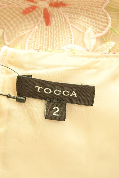クリックで大画像表示 TOCCA(トッカ)の古着「花刺繍オーガンジー膝上ワンピース(ワンピース・チュニック)」大画像6へ