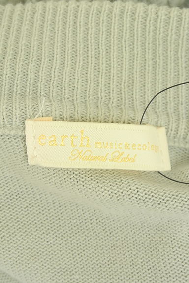 クリックで大画像表示 earth music&ecology(アースミュージック&エコロジー)の古着「フロント刺繍レースニットトップス(ニット)」大画像6へ