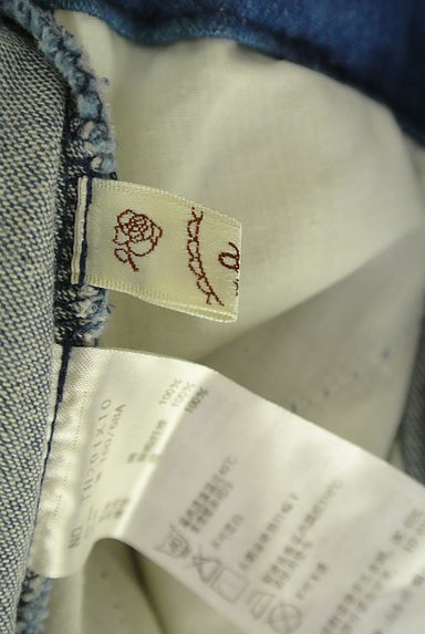 クリックで大画像表示 axes femme(アクシーズファム)の古着「刺繍入りデニムスカート(ロングスカート・マキシスカート)」大画像6へ