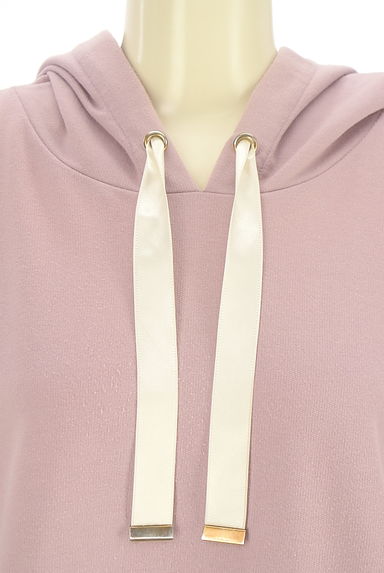 クリックで大画像表示 axes femme(アクシーズファム)の古着「刺繍レース付パーカー(スウェット・パーカー)」大画像4へ