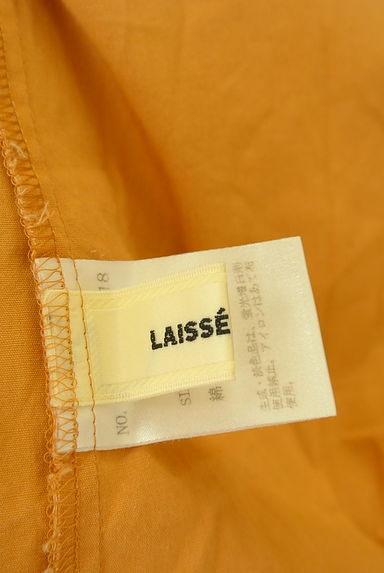 クリックで大画像表示 LAISSE PASSE(レッセパッセ)の古着「パフスリ膝下シャツワンピース(ワンピース・チュニック)」大画像6へ