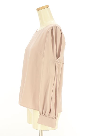 クリックで大画像表示 PROPORTION BODY DRESSING(プロポーションボディドレッシング)の古着「リボン付きボリューム袖ブラウス(カットソー・プルオーバー)」大画像3へ