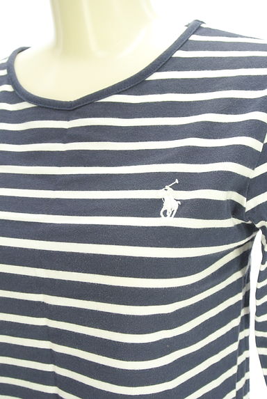 クリックで大画像表示 POLO RALPH LAUREN(ポロラルフローレン)の古着「Ralph Lauren 7分袖ボーダーT(Tシャツ)」大画像4へ