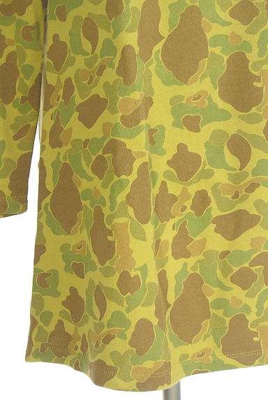 クリックで大画像表示 BEAMS Women's(ビームス ウーマン)の古着「BEAMS BOY 裏起毛迷彩チュニック(ワンピース・チュニック)」大画像5へ