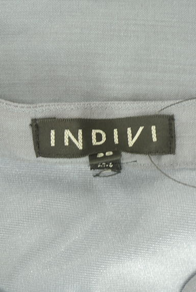 クリックで大画像表示 INDIVI(インディヴィ)の古着「レイヤード風スキッパーブラウス(ブラウス)」大画像6へ