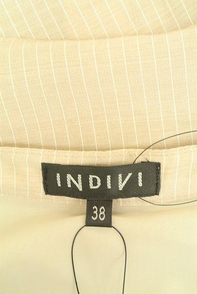 クリックで大画像表示 INDIVI(インディヴィ)の古着「レイヤード風スキッパーブラウス(ブラウス)」大画像6へ