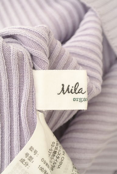 クリックで大画像表示 Mila Owen(ミラオーウェン)の古着「スキッパーリブニット(ニット)」大画像6へ