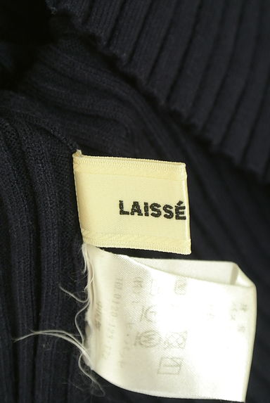 クリックで大画像表示 LAISSE PASSE(レッセパッセ)の古着「無地リブニット(ニット)」大画像6へ