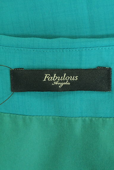 クリックで大画像表示 Fabulous Angela(ファビュラスアンジェラ)の古着「花刺しゅうノースリワンピース(ワンピース・チュニック)」大画像6へ